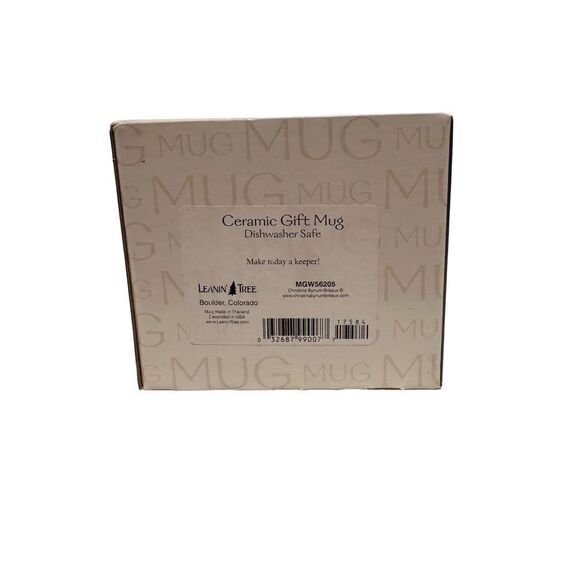 Leanin' Tree Ceramic 12oz Coffee Mug Make today a keeper! - Picture 12 of 13